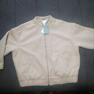 H & M New Oversized Beige Jacket